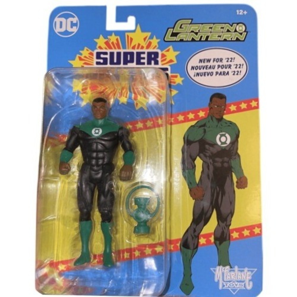 McFarlane Toys DC Super Powers Green Lantern John Stewart Action Figure 2022 NEW